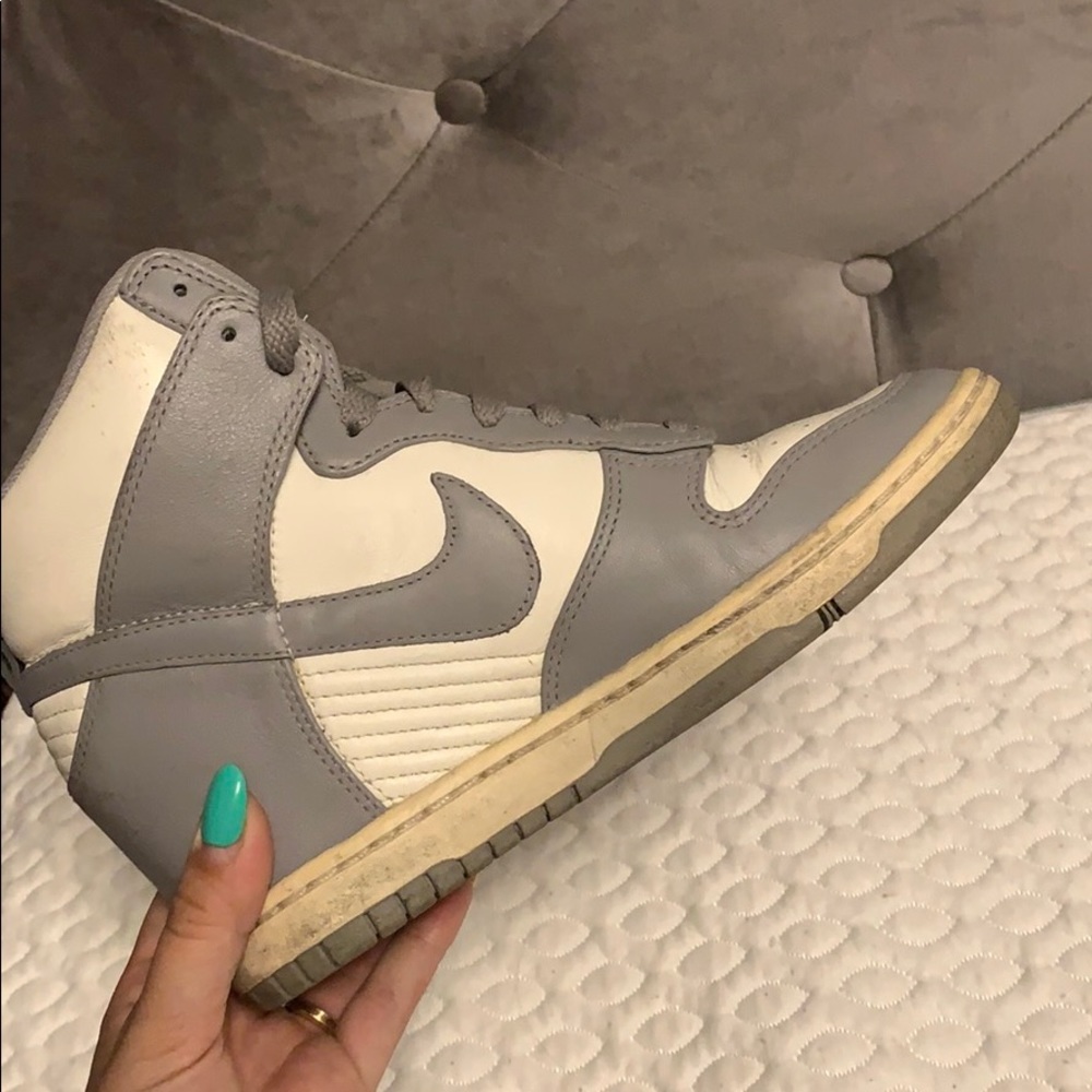 Nike heel sneakers